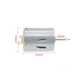 Moteur CC 280 à couple élevé 3-6V/5800-12000 rpm