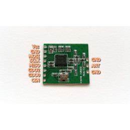 Module sans fil CC1101 868 MHz + antenne