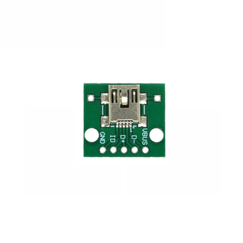 Breakout Board USB 2 avec connecteur mini USB Femelle