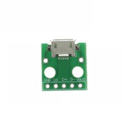 Breakout Board USB 2 avec connecteur micro USB Femelle