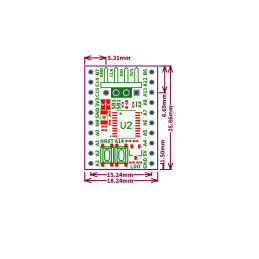 Carte de développement STM32C011F6P6 ARM STM32