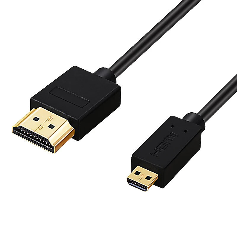Câble HDMI avec terminaison micro HDMI 1m