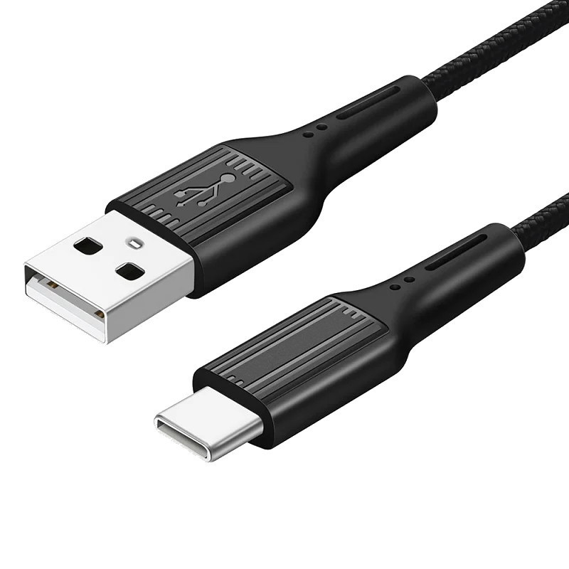 Câble USB avec terminaison USB C 1m