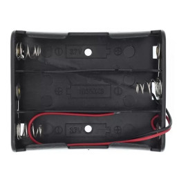 Support d'accueil pour batterie 18650 x 3
