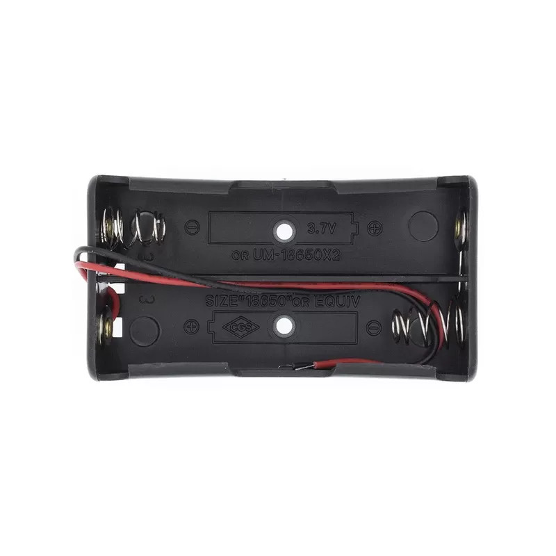 Support d'accueil pour batterie 18650 x 2