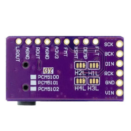 Module GY-PCM5102 décodeur Audio Numérique avec Interface I2S