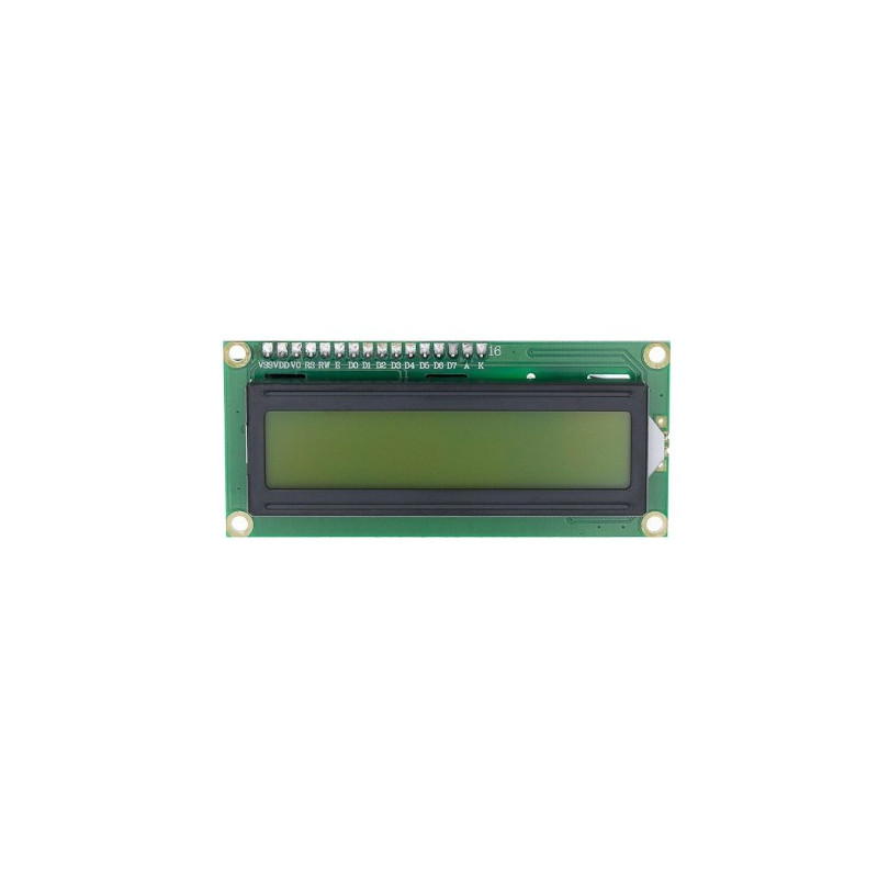 Écran LCD 1602 I2C de couleur verte