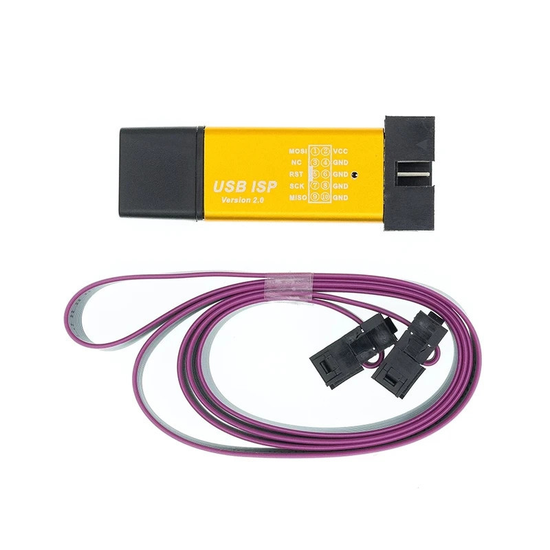 Programmateur ISP USBASP de puces AVR ATMEL 8 bits