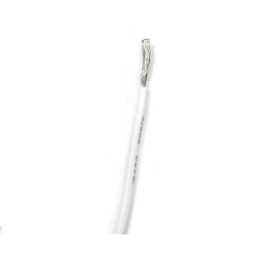 Bobine 5m de câble blanc multibrin 24 AWG