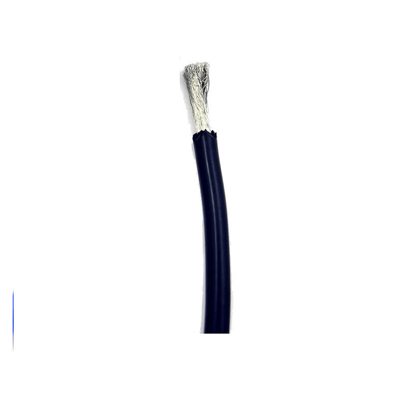 Bobine 5m de câble noir multibrin 24 AWG
