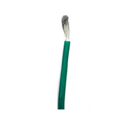 Bobine 5m de câble vert multibrin 24 AWG