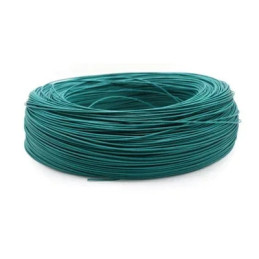 Bobine 5m de câble vert multibrin 24 AWG