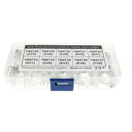 Lot 200 diodes Zener 1N472X/1N473X