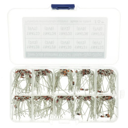 Lot 200 diodes Zener 1N472X/1N473X