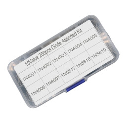 Lot 200 diodes de redressement 1N400X/1N581X