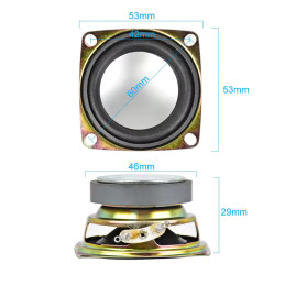 Mini haut-parleurs 4 Ohms 3W AIYIMA