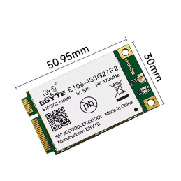 Module Gateway LoRaWan SX1302 433MHz E106-433G27P2