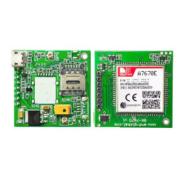 Module A7670E 4G LTE Cat 1 et GNSS avec antennes
