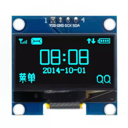 Écran OLED 1.33 Pouces 128x64 - Bleu