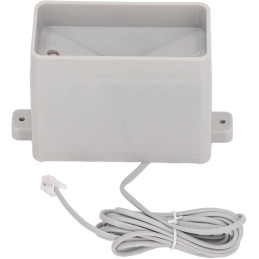 Pluviomètre à bascule 2 cm avec sortie à impulsion