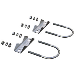 Supports de fixation en U pour mât d'antenne
