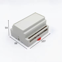 Boîtier en plastique 107x88x59mm DIN 35mm