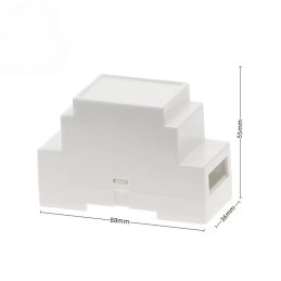 Boîtier en plastique 37x88x59mm DIN 35mm