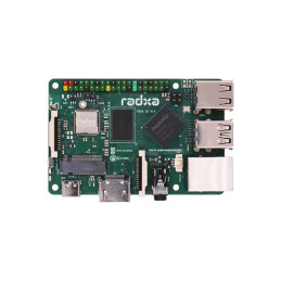 Carte Radxa ROCK 3C – RK3566 4 Cores 2Go LPDDR4, WiFi 6, PCIe