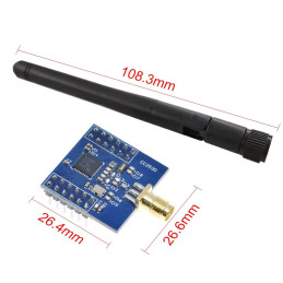 Module CC2530 Zigbee UART avec antenne 2.4GHz