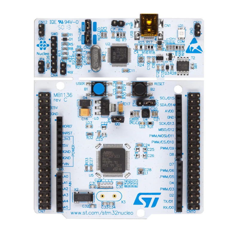 Carte STM32 NUCLEO-F103RB – STM32 Nucleo Board