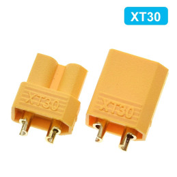 Lot Connecteurs XT30 Mâle et Femelle pour Batterie LiPo