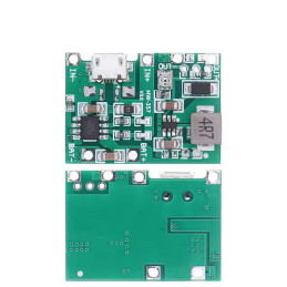 Module Chargeur TP4056 + Convertisseur Boost 5V/2A