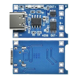 Chargeur de Batterie TP4056 USB-C 5V 1A avec Protection