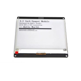 Écran E-Paper 4.2" Noir sur Blanc – Interface SPI