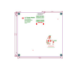 Écran E-Paper 4.2 Noir sur Blanc – Interface SPI