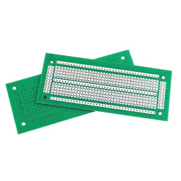 Plaque de prototypage PCB FR-4 4.7x11.6 cm – Pas 2.54 mm
