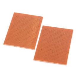 Plaquette de prototypage bakélite 5 x 7 cm – Style breadboard