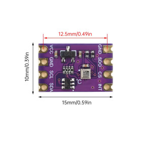 Module Capteur BMP580 – Pression Barométrique et Température I2C / SPI