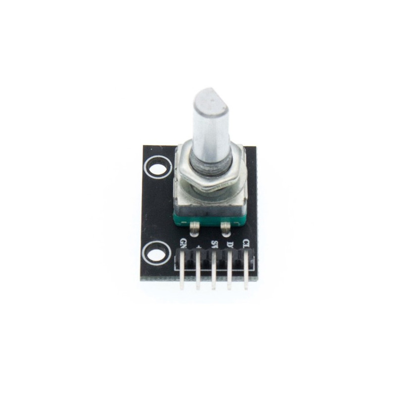 Module encodeur rotatif 360° + bouton poussoir