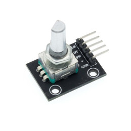 Module encodeur rotatif 360° + bouton poussoir