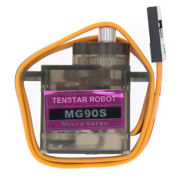 Servomoteur 9G MG90S à engrenages métalliques