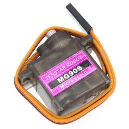 Servomoteur 9G MG90S à engrenages métalliques