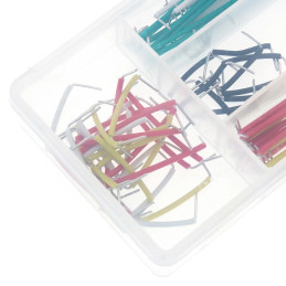 Lot de 140 câbles 22 AWG de tailles et de couleurs multiples pour prototypage
