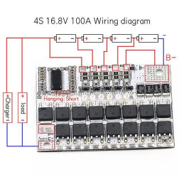 Protection batteries 4S 16.8V Li-Polymer