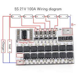 Protection batteries 5S 21V Li-Polymer