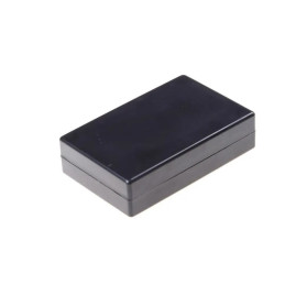 Boitier plastique noir pour prototypage électronique 125x80x32mm