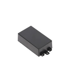 Boitier plastique noir pour prototypage électronique 65x38x21mm