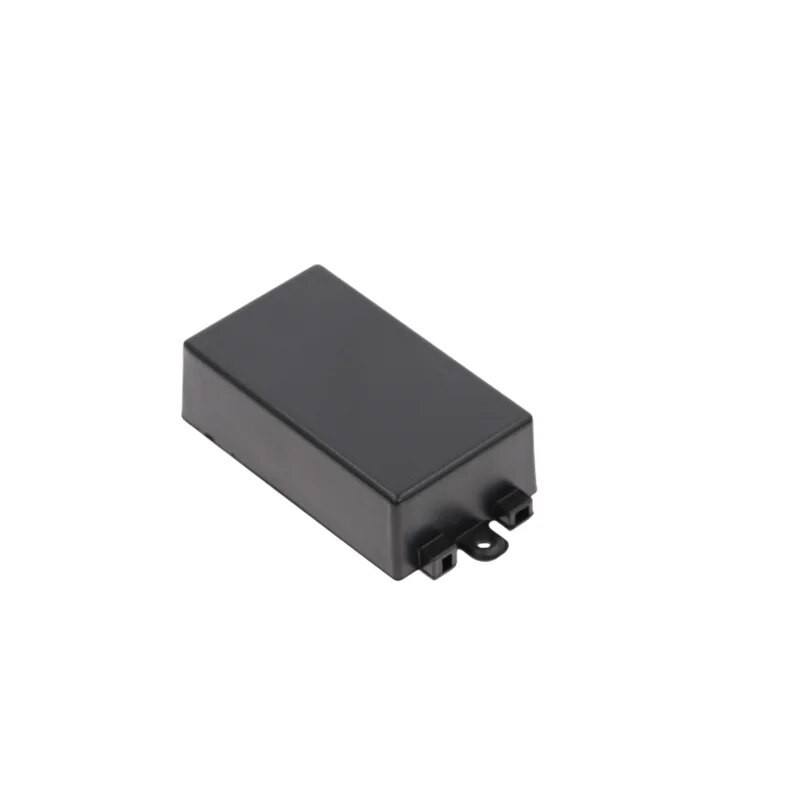 Boitier plastique noir pour prototypage électronique 65x38x21mm