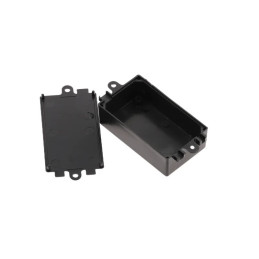 Boitier plastique noir pour prototypage électronique 65x38x21mm