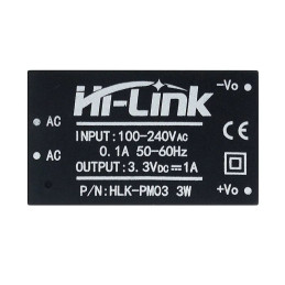 Module ACDC isolé HLK-PM03 3W 230V vers 3.3V 1A